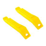 Pair of  Pedro's BICYCLE TIRE LEVERS Yellow