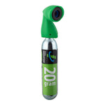 Genuine Innovations MICROFLATE NANO Inflator: w/  20g Threaded CO2 Cartridge