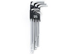 Pedro's L-Hex Wrench Set 9-Piece Metric Hex Bike Wrench Set With Holder