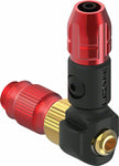 Lezyne ABS 1 Pro HP PUMP HEAD Chuck Head for Bike Pump Red