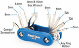 Park TOOL MTC-25 COMPOSITE MULTI-TOOL Multi-Function Tool