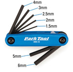 Park Tool AWS-10 METRIC FOLDING HEX  SET Multi-Tool Allen Fold-Up Wrench 1.5-6mm