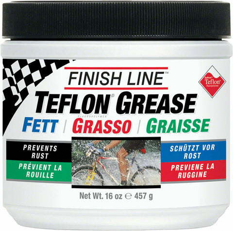 Finish Line PREMIUM BIKE GREASE w/ Teflon 16oz Tub